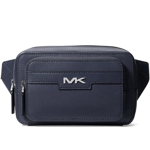 MICHAEL KORS 🖤BLACK🖤 COOPER SLING PACK BELT BAG 🌟LIKE NEW🌟 - Picture 1 of 17